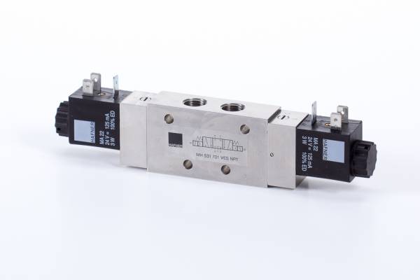 Distribuitor 5/3 electric, centru inchis - INOX