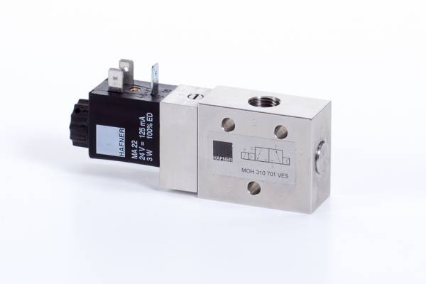 Distribuitor 3/2 electric, monostabil - INOX