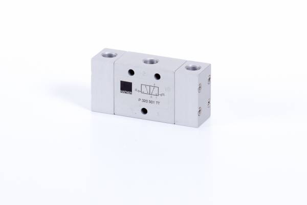 Distribuitor 3/2 actionare pneumatica - temperaturi scazute