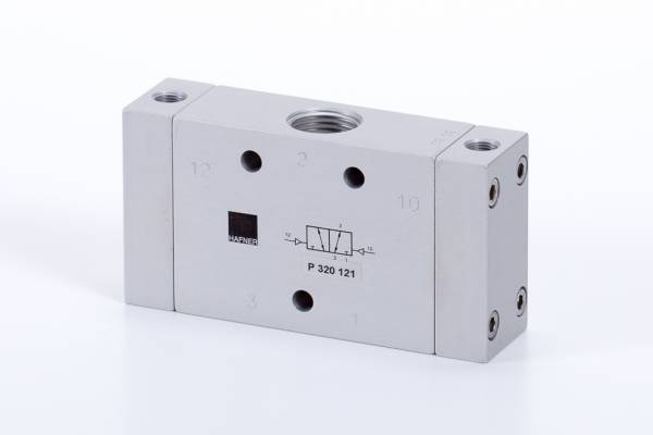 Distribuitor 3/2 bistabil - actionare pneumatica, G 1/2, 3000 l/min