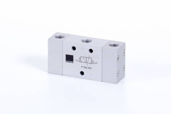 Distribuitor 3/2 bistabil - actionare pneumatica, domina portul 12, G 1/8, 650 l/min