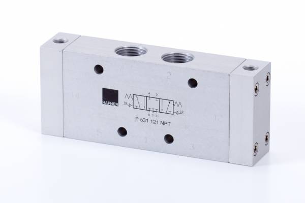 Distribuitor 5/3 - actionare pneumatica