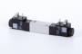 Distribuitor 5/2 electric, bistabil, montaj placa, tip MH, porturi placa