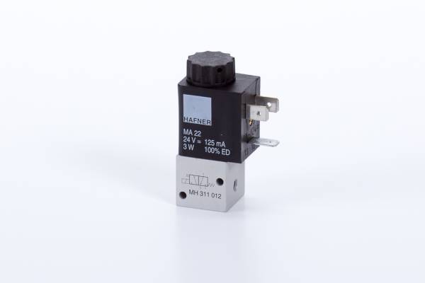 Distribuitor 3/2 electric, actionare directa - temperaturi scazute
