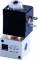 Distribuitor 3/2 electric, monostabil, montaj in linie tip MH, NC, porturi G 1/8 si G 1/4, 120 l/min
