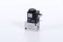 Distribuitor 3/2 electric, monostabil, montaj in linie tip MH, NO, porturi G 1/8 si M5, 50 l/min