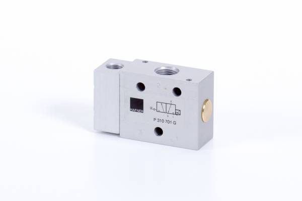 Distribuitor 3/2 monostabil - actionare pneumatica, arc pneumatic, G 1/4, 1250 l/min