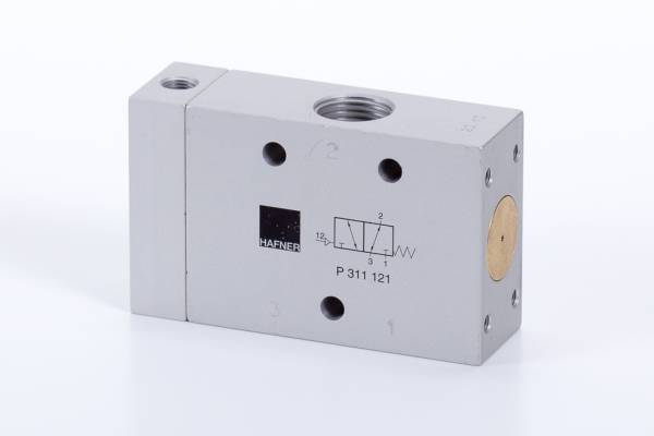 Distribuitor 3/2 monostabil - actionare pneumatica, arc mecanic, G 1/2, 3000 l/min