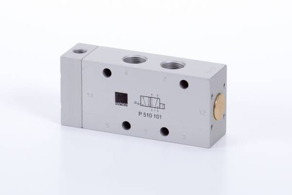 Distribuitor 5/2 monostabil - actionare pneumatica