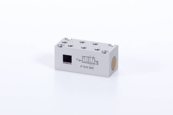 Distribuitor 5/2 monostabil - actionare pneumatica
