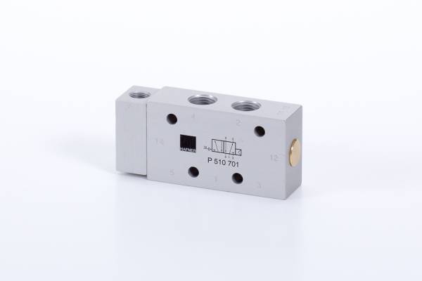 Distribuitor 5/2 monostabil - actionare pneumatica