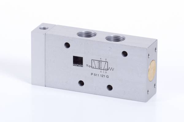 Distribuitor 5/2 monostabil - actionare pneumatica