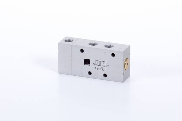 Distribuitor 5/2 monostabil - actionare pneumatica