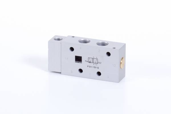 Distribuitor 5/2 monostabil - actionare pneumatica