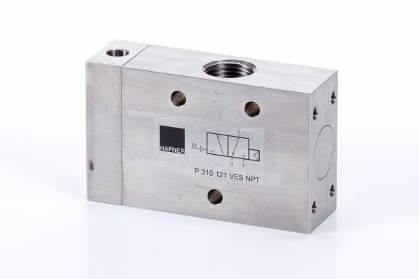 Distribuitor 3/2 pneumatic - INOX