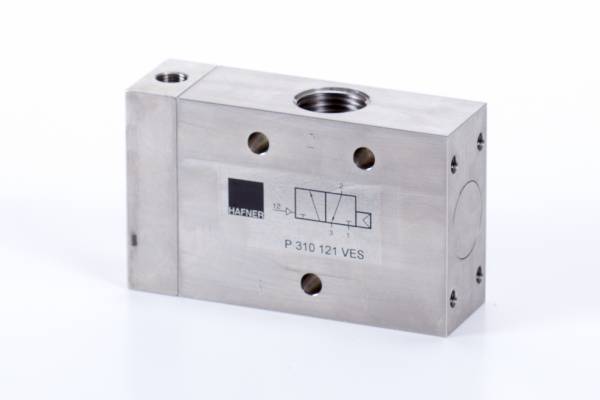 Distribuitor 3/2 pneumatic - INOX