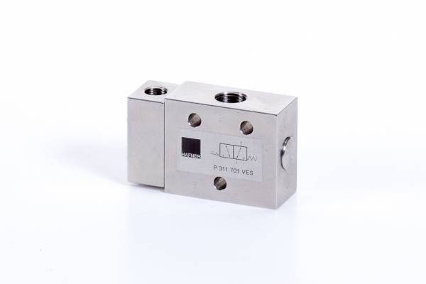 Distribuitor 3/2 pneumatic - INOX