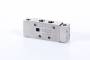 Distribuitor 5/3 pneumatic, centru inchis - INOX