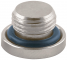 Dop cu hexagon intern, filet G 1&QUOT; cu O-ring, alama nichelata