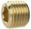 Dop inecat cu hexagon intern, filet R 1/8&QUOT;, alama