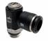 Drosel cu filet ext. G 1/4&QUOT; si conector push-in 8 mm, reglaj cu surubelnita, droselizare furtun - filet