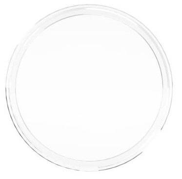 Ecran din plastic fara indicator, Ø 63 mm