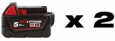 Masina de gaurit compacta, cu percutie si motor fara perii M18 - Milwaukee M18 BLPDRC-502C