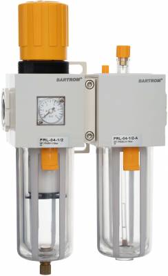 Grup preparare aer FR+L G 1/4&QUOT;, 800 l/min, purjare manuala, manometru patrat - seria SMART