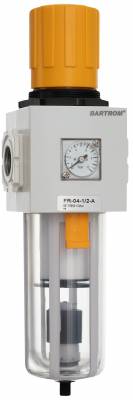 Filtru regulator cu purjare automata G 1/2&QUOT;, 1900 l/min, manometru patrat - seria SMART
