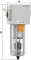 Filtru cu purjare automata G 1/4&QUOT;, 2900 l/min - seria SMART
