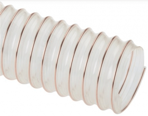 Furtun aspiratie-refulare DN 400, grosime perete 0,4 mm, pentru conditii de abraziune standard