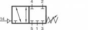 Presostat pneumatic 4/2