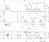 Distribuitor 5/2 electric, monostabil, montaj pe placa, tip MD, porturi distribuitor