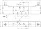 Distribuitor 5/3 electric, montaj pe placa, centru inchis, porturi distribuitor, tip MD