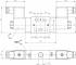 Distribuitor 3/2 electric, bistabil, montaj linie