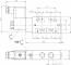 Distribuitor 5/2 electric, monostabil, montaj in linie tip MH