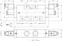 Distribuitor 5/2 electric, bistabil, montaj in linie tip MH