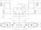 Distribuitor 5/2 electric, bistabil, montaj placa, tip MH, porturi distribuitor