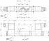 Distribuitor 5/3 electric, montaj pe placa, centru exhaustat, porturi placa, tip MH