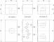 Placa capat - stanga, sistem modular placi - distribuitoare 5/2 si 5/3