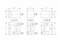 Placa capat - stanga, sistem modular placi - distribuitoare 3/2