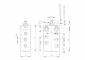 Distribuitor BV 5/2 - actionare mecanica, cu tija, M5