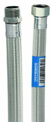 Conector GEFLEX DN13, filet ext. 3/4&QUOT; - int. 3/4&QUOT;, L=40 cm