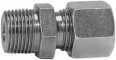 Fiting drept cu filet exterior R 1/8&QUOT;, tub Ø6mm, 315bar, otel galvanizat