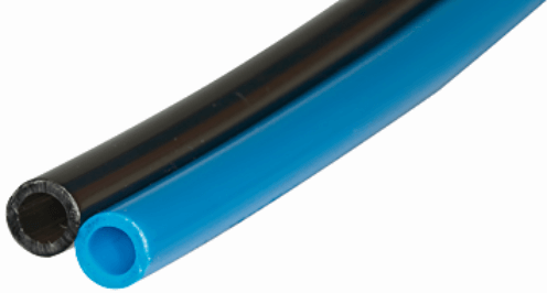 Furtun Duo poliuretan 5x3 mm, albastru/negru