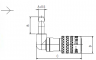 Cupla rapida DN6 - L 90° si adaptor furtun