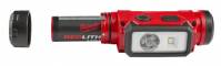 Lanterna frontala reincarcabila USB, 600 lumeni - Milwaukee L4 HL2-301