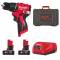 Masina de gaurit compacta, cu percutie si motor fara perii M12 - Milwaukee M12 BLPDRC-402C