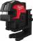 Nivela laser M12 cu linie transversala cu 4 puncte - Milwaukee M12 CLL4P-301C