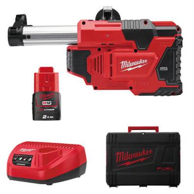 Aspirator universal pentru ciocane rotopercutoare - Milwaukee M12 DE-201X